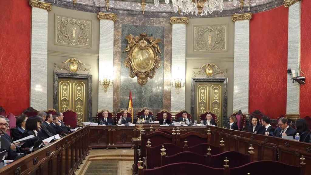 Tribunal Supremo que acusa de sedición a los políticos presos / EFE