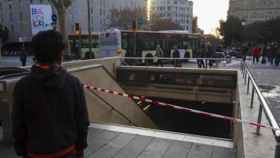 Cortado el acceso de Renfe en Plaza Catalunya / EFE