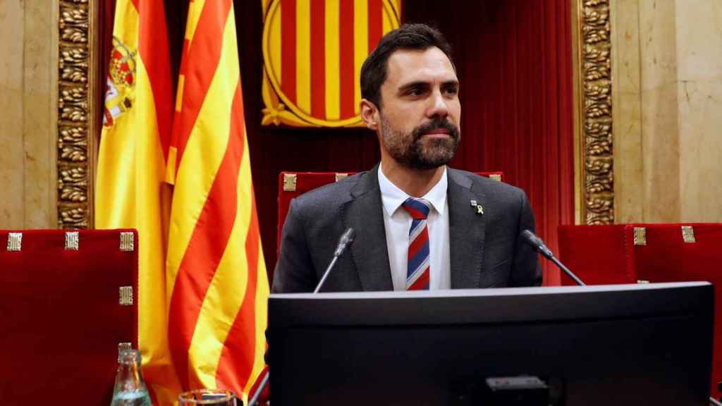 El presidente del Parlamento de Cataluña, Roger Torrent / EFE