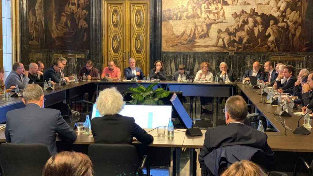 Los actores económicos de la ciudad en el Ayuntamiento de Barcelona / AYUNTAMIENTO DE BARCELONA