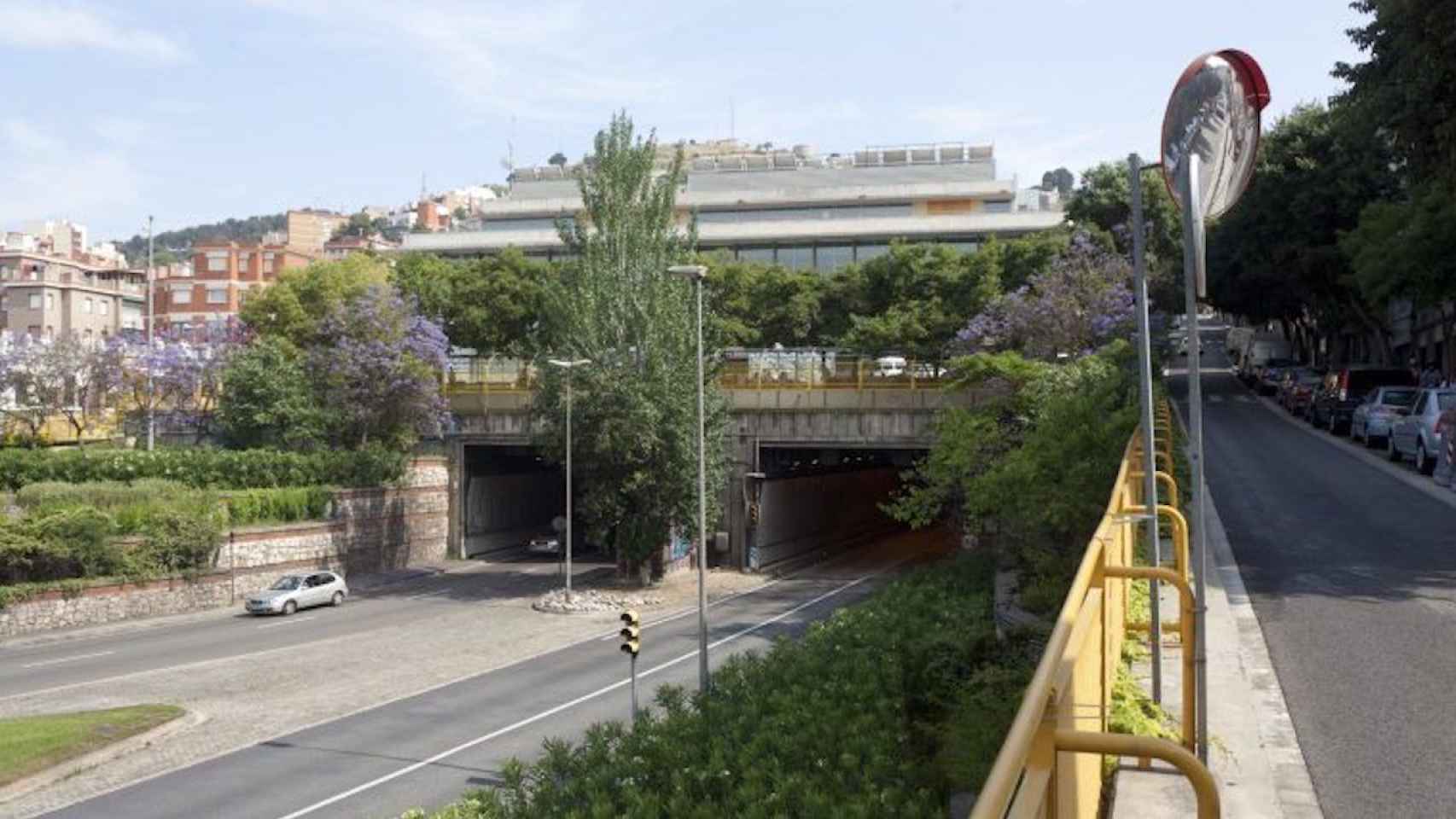 El túnel de la Rovira, en Barcelona / AYUNTAMIENTO DE BARCELONA