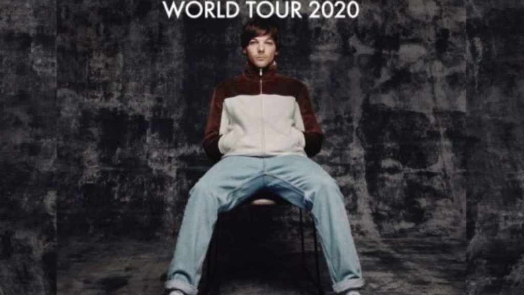 Cartel promocional de la próxima gira de Louis Tomlinson / LOUIS TOMLINSON