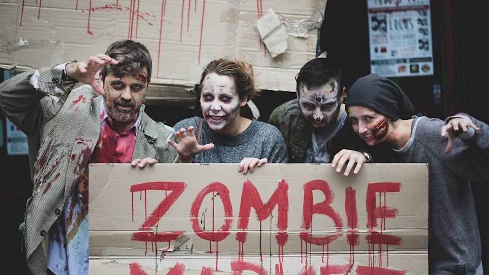 Integrantes del mercadillo zombie que se hará este puente en Barcelona / ZOMBIE MARKET