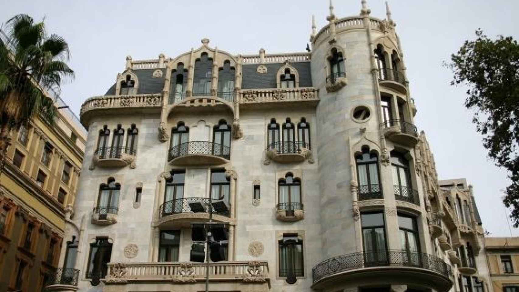 Edificio del Hotel Fuster, en Barcelona