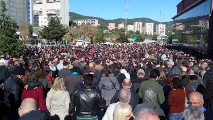 Foto de archivo del acto de Podemos en la Vall d'Hebrón en 2014 / EUROPA PRESS