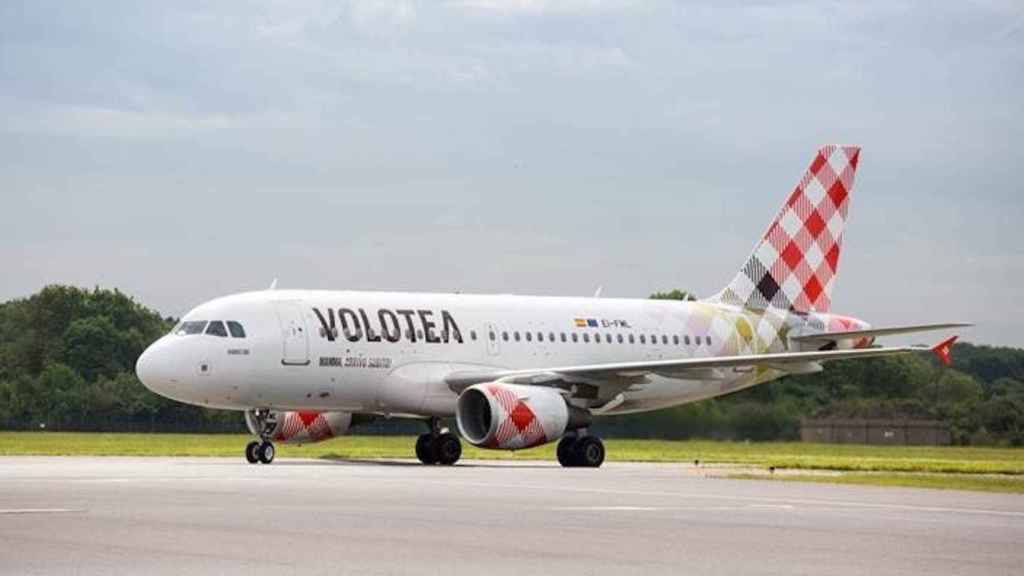 Uno de los aviones de la aerolínea Volotea / EUROPA PRESS