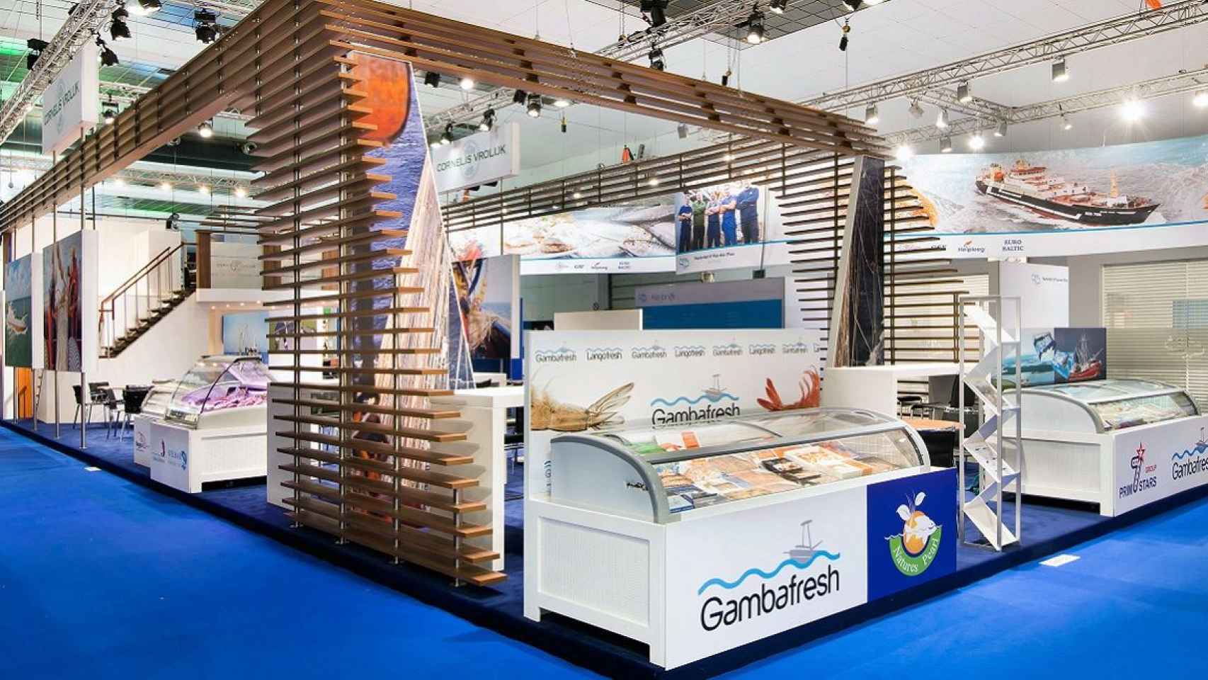 Uno de los expositores de Seafood Expo en Bruselas