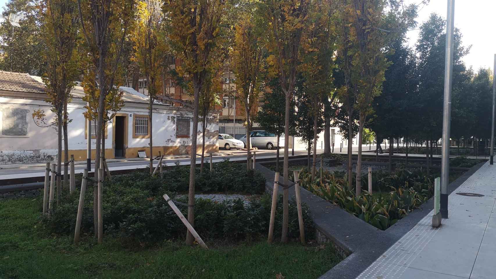 Una calle del barrio de Bon Pastor en una imagen de archivo / GA