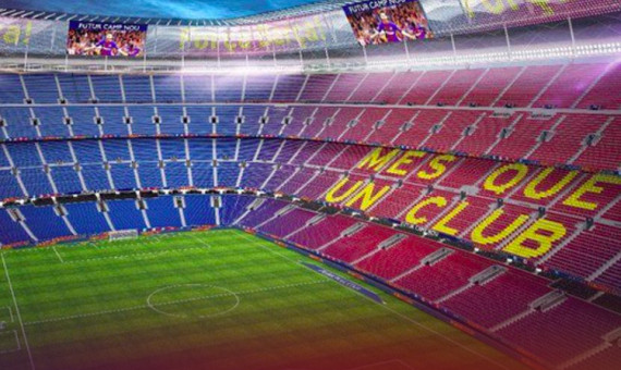 Gradas del futuro Camp Nou / FCB