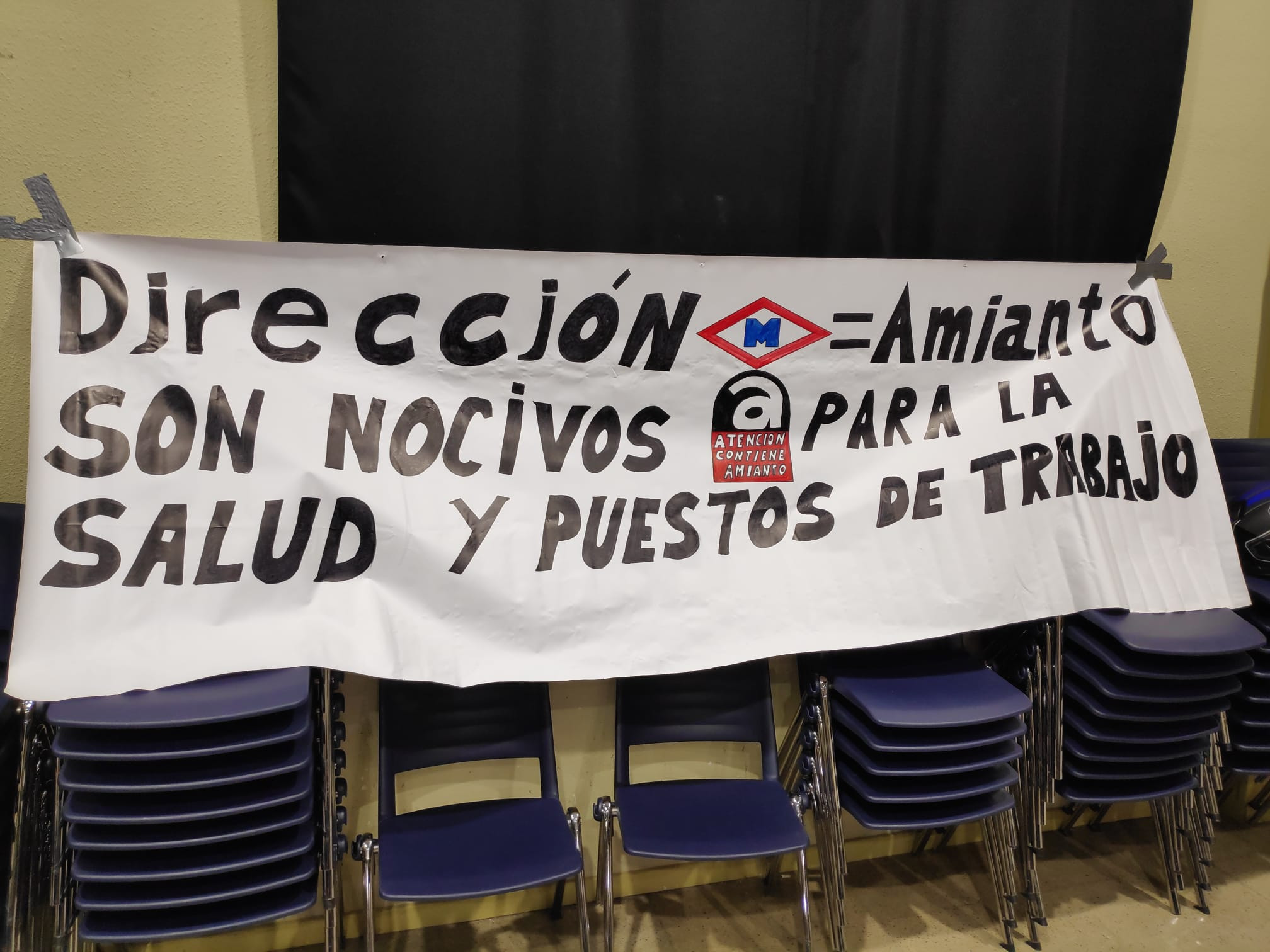 Los trabajadores del metro reivindican el derecho de tener un entorno de trabajo seguro / CEDIDA