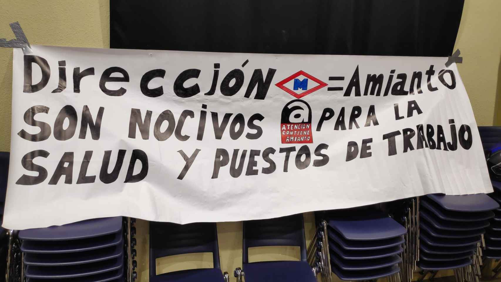 Los trabajadores del metro reivindican el derecho de tener un entorno de trabajo seguro / CEDIDA