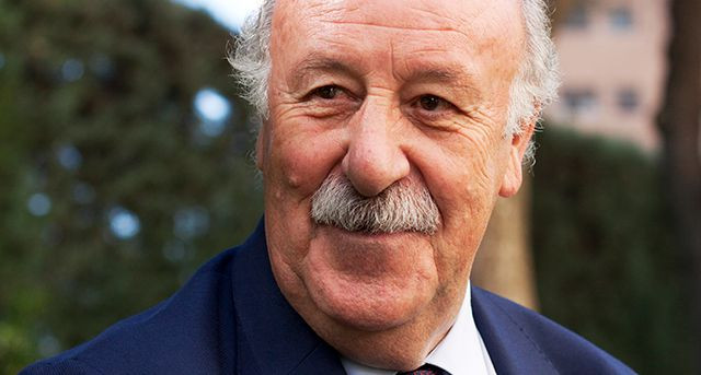 El ex-entrenador Vicente del Bosque