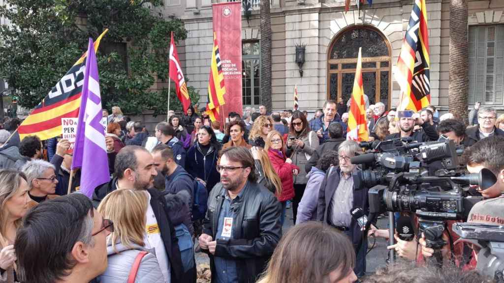 Manifestación contra el despido de trabajadores enfermos en Barcelona / FRANCISCO ALEJANDRO