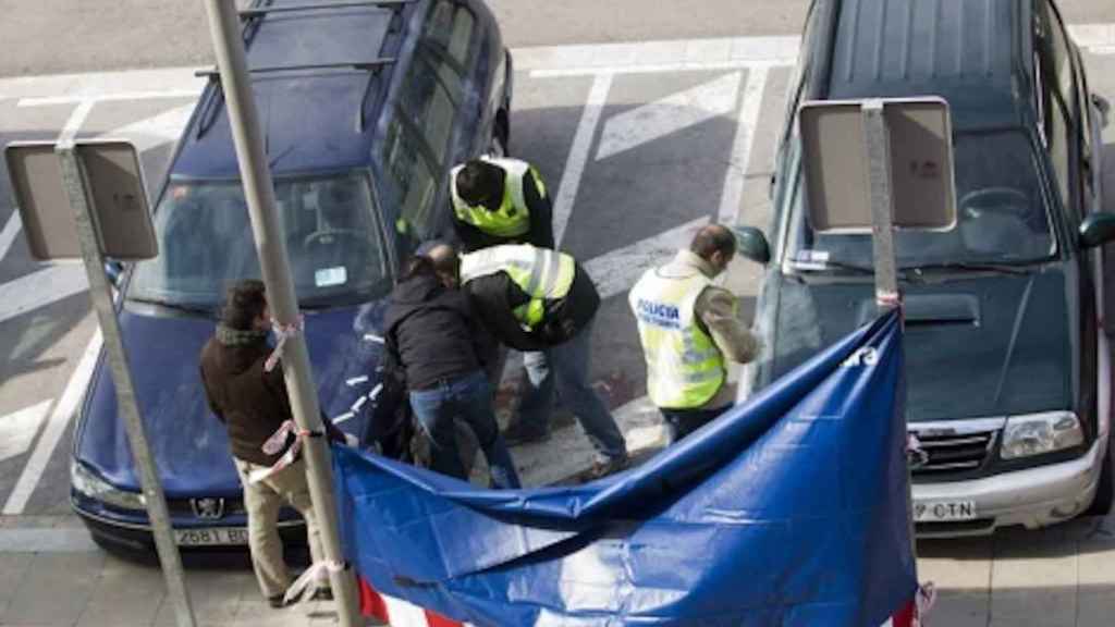 Los Mossos investigan un caso de homicidio, en una imagen de archivo