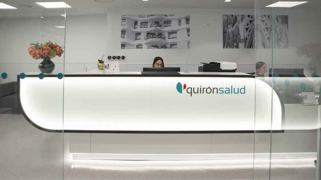 Recepción del Centro Médico Quirónsalud Aribau