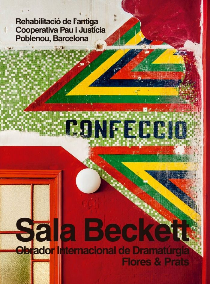 Portada del libro sobre la Sala Beckett / FLORES Y PRATS ARQUITECTOS