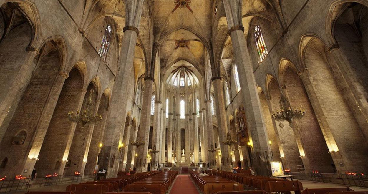 Imagen de archivo de la iglesia de Santa Maria del Mar de Barcelona / WIKIMEDIA COMMONS