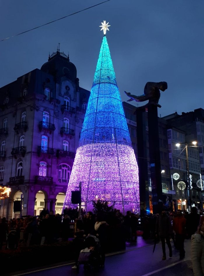 Árbol de Navidad de Vigo / RP