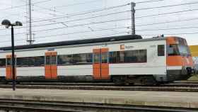 Un convoy de Rodalies en marcha