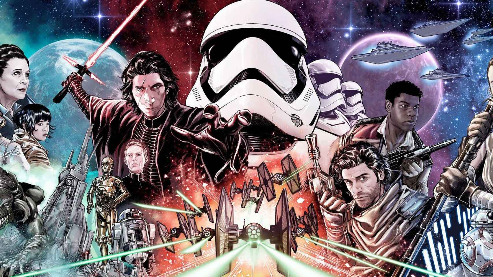 Cartel de 'Star Wars', saga cinematográfica que la Maquinista reproducirá en un maratón de 72 horas