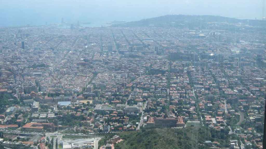 Contaminación sobre Barcelona / EUROPA PRESS