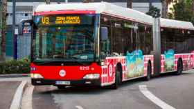 Un autobús de TMB en Barcelona, en una imagen de archivo / TMB