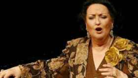 Montserrat Caballé, durante una actuación / EFE