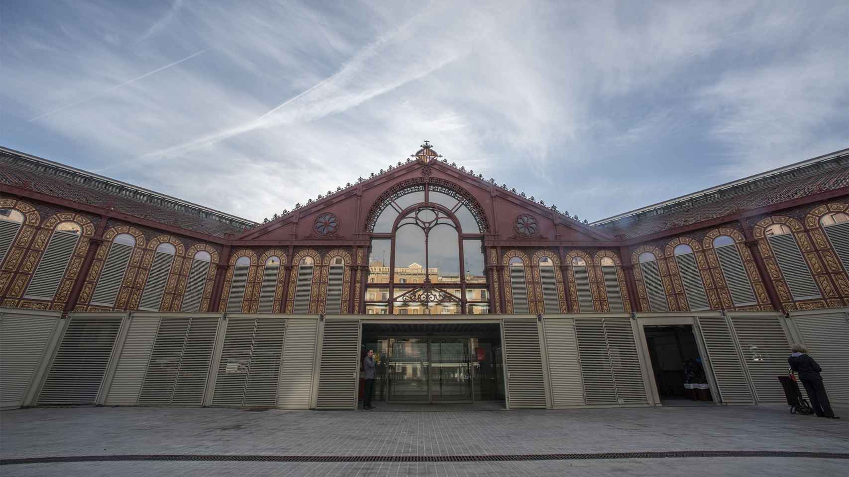 Entrada principal al mercado de Sant Antoni