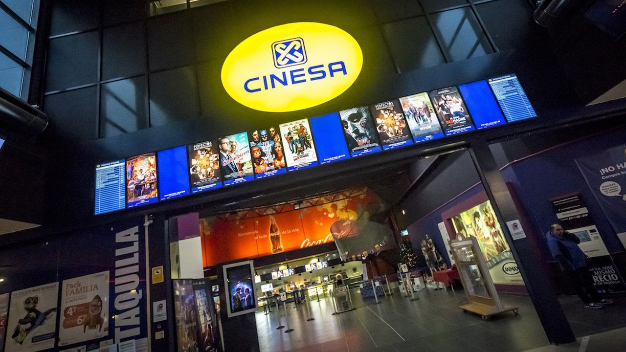 Sala de Cinesa, en una imagen de archivo / MA