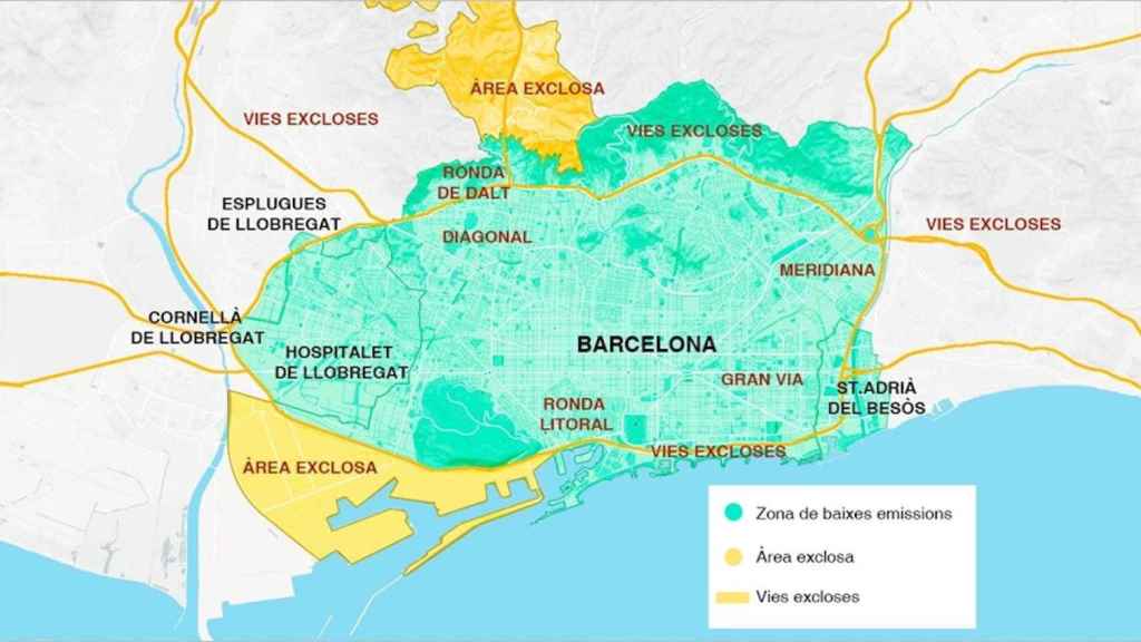 Este artículo trata sobre algunas de las claves de la ZBE, que se pone en marcha este miércoles 1 / GENERALITAT DE CATALUNYA