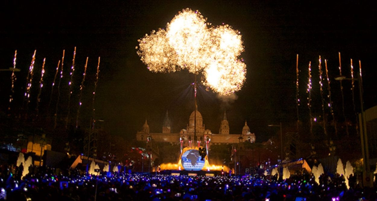 Espectáculo de Fin de Año de 2018 en Barcelona