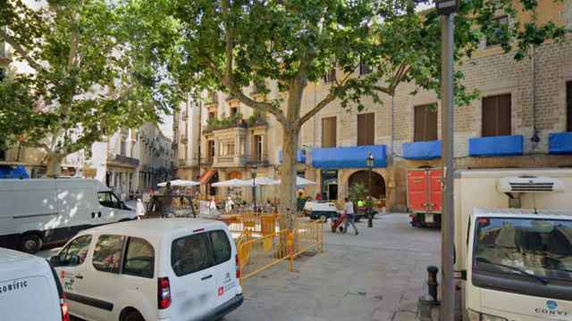 Plaza Sant Josep Oriol del distrito de Ciutat Vella donde se ha producido el apuñalamiento / GOOGLE MAPS