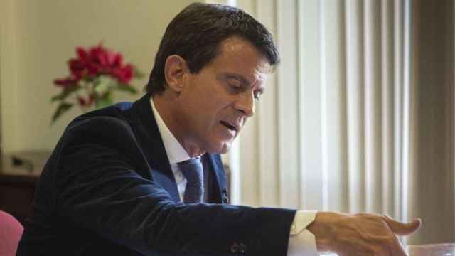 Manuel Valls, durante una entrevista / LENA PRIETO