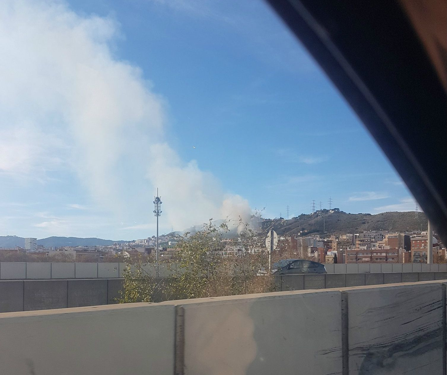 Incendio en Collserola / DAVE