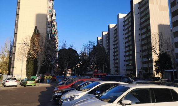 Bloques de viviendas en Bellvitge (Hospitalet de Llobregat).