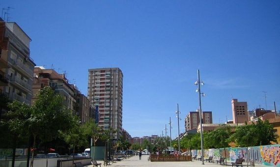 Barrio de la Florida, en l'Hospitalet.