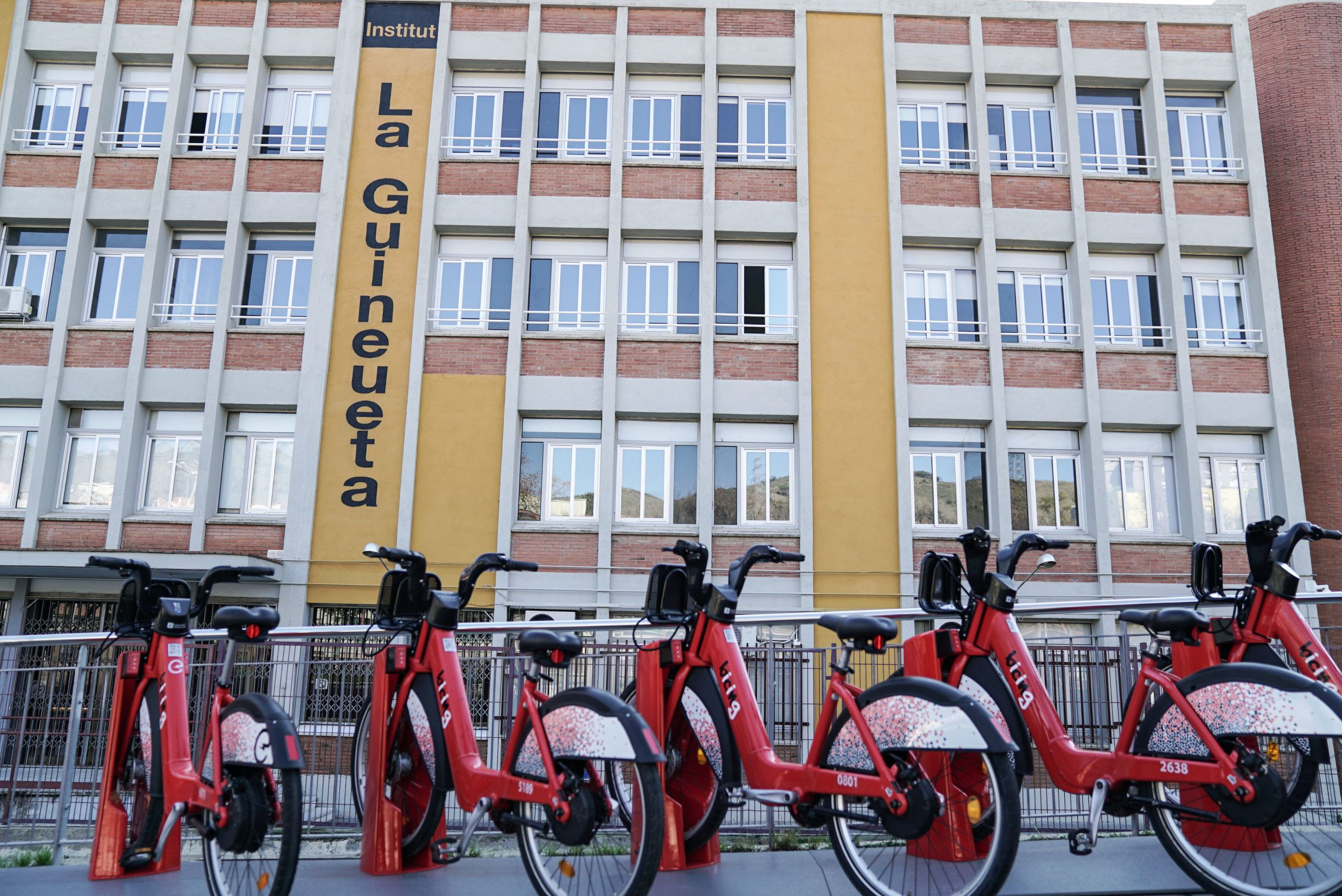 Una estación del Bicing, en el barrio de la Guineueta / AYUNTAMIENTO DE BARCELONA