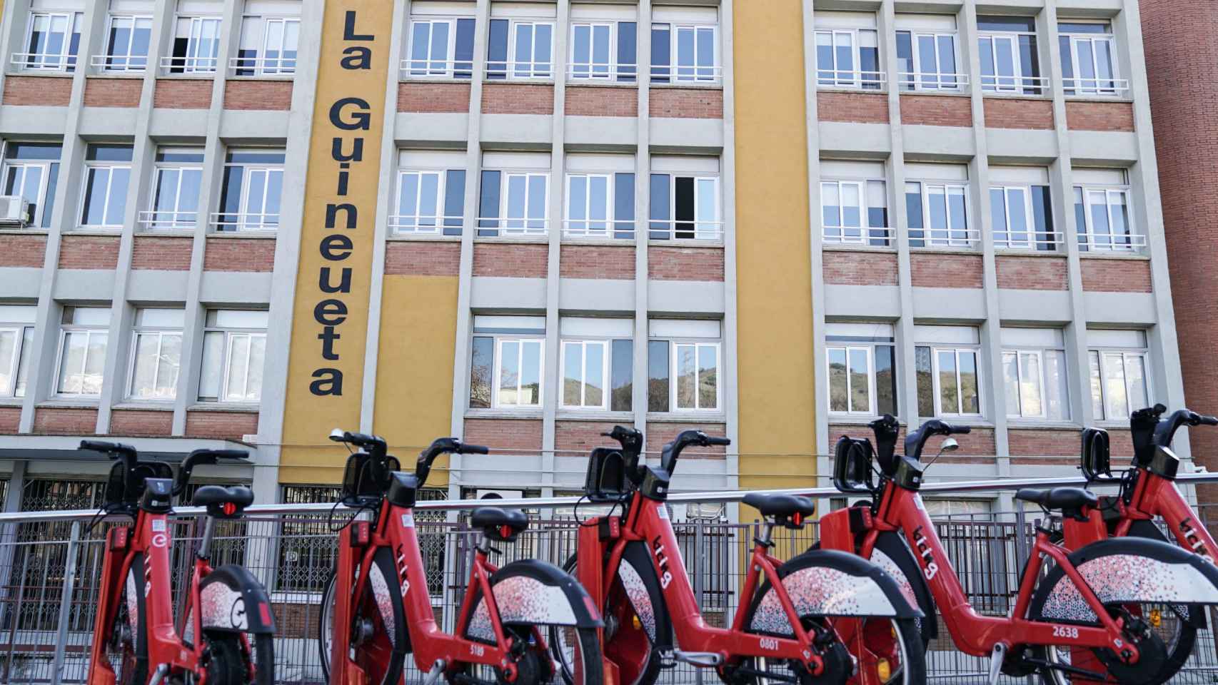 Una estación del Bicing, en el barrio de la Guineueta / AYUNTAMIENTO DE BARCELONA