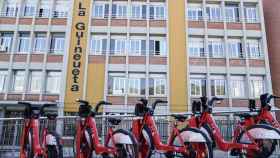 Una estación del Bicing, en el barrio de la Guineueta / AYUNTAMIENTO DE BARCELONA