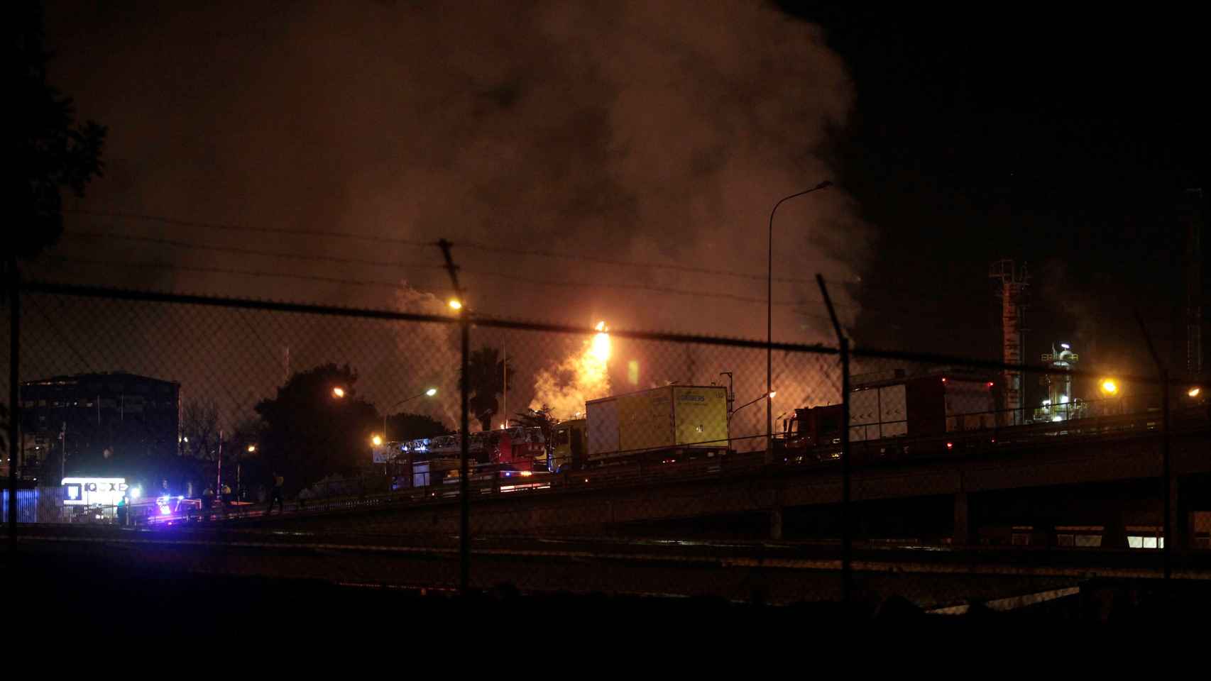 Explosión en la industria química de Tarragona / EFE