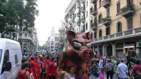 Pasacalle de la Festa Major de Sant Antoni.