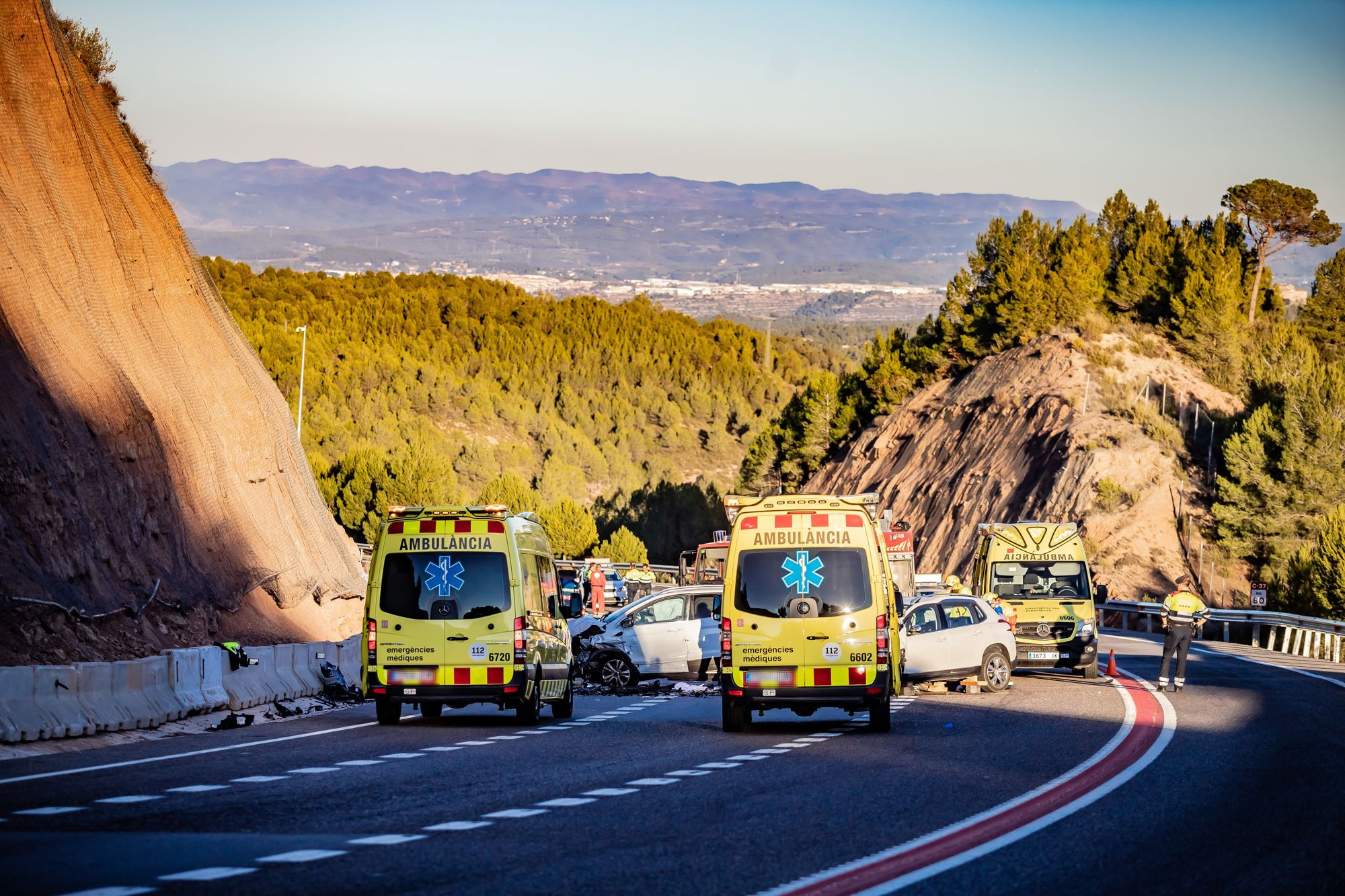 Accidente de tráfico, en una imagen de archivo / SERVEI CATALÀ DE TRÀNSIT