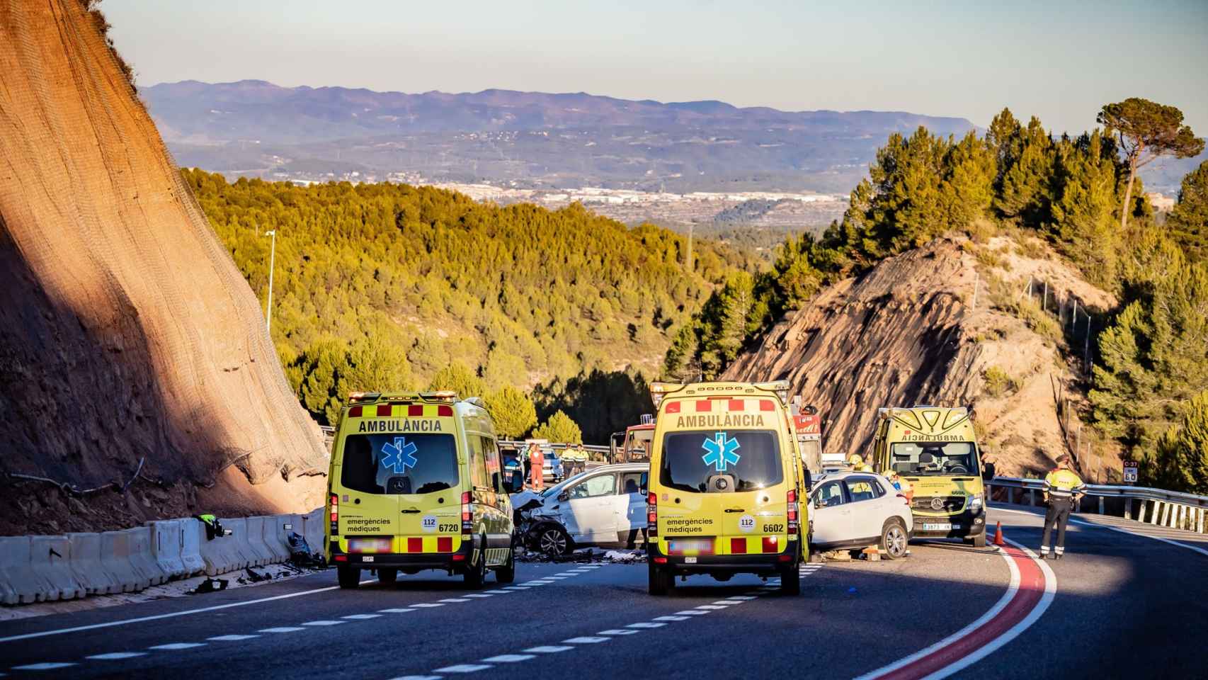 Accidente de tráfico, en una imagen de archivo / SERVEI CATALÀ DE TRÀNSIT