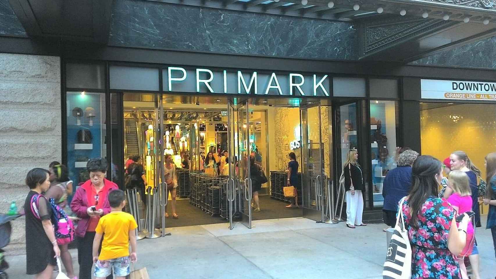 Exterior de la cadena irlandesa Primark