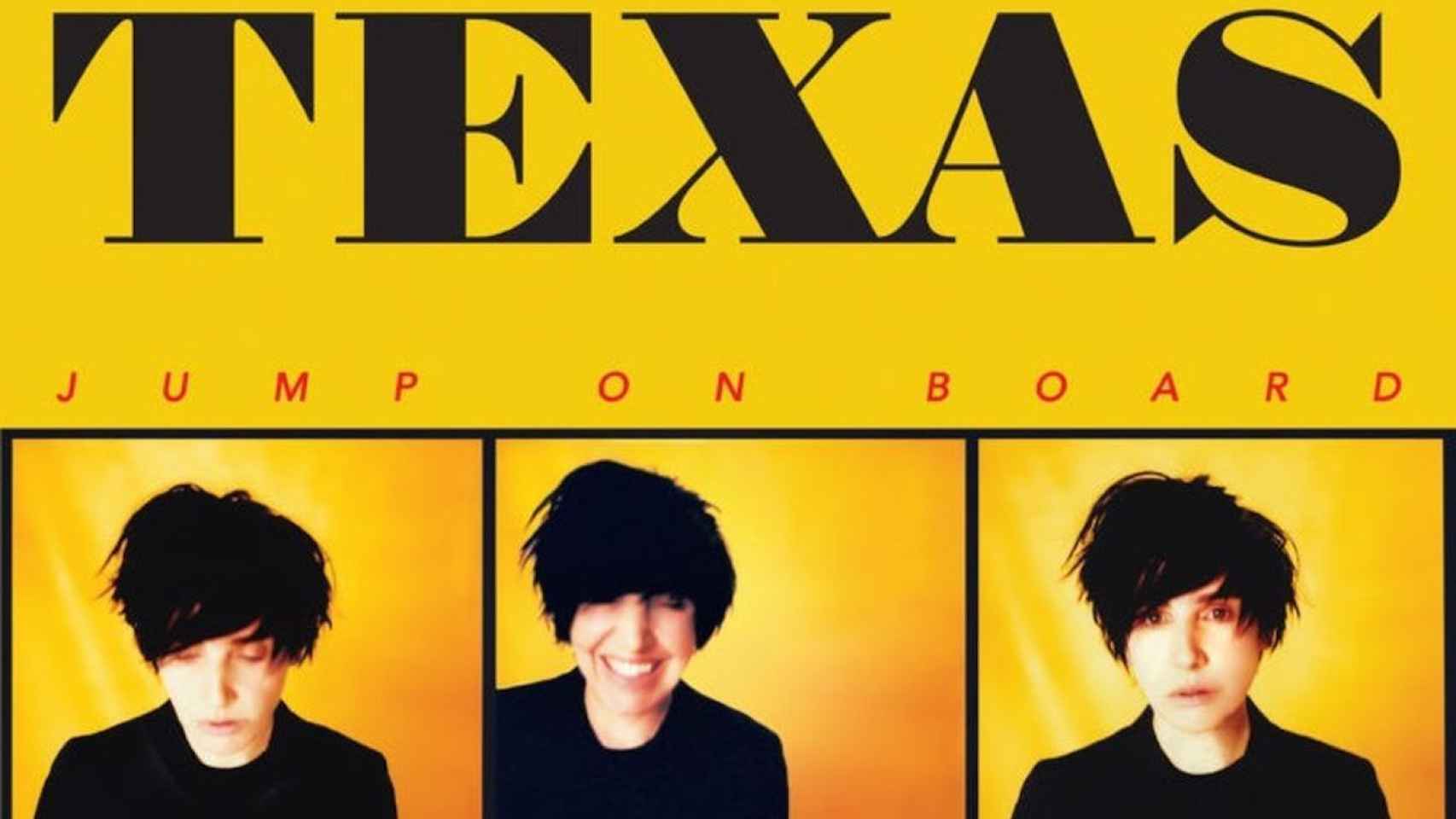 Portada del disco 'Jump on Board' del grupo Texas que actuará en Barcelona