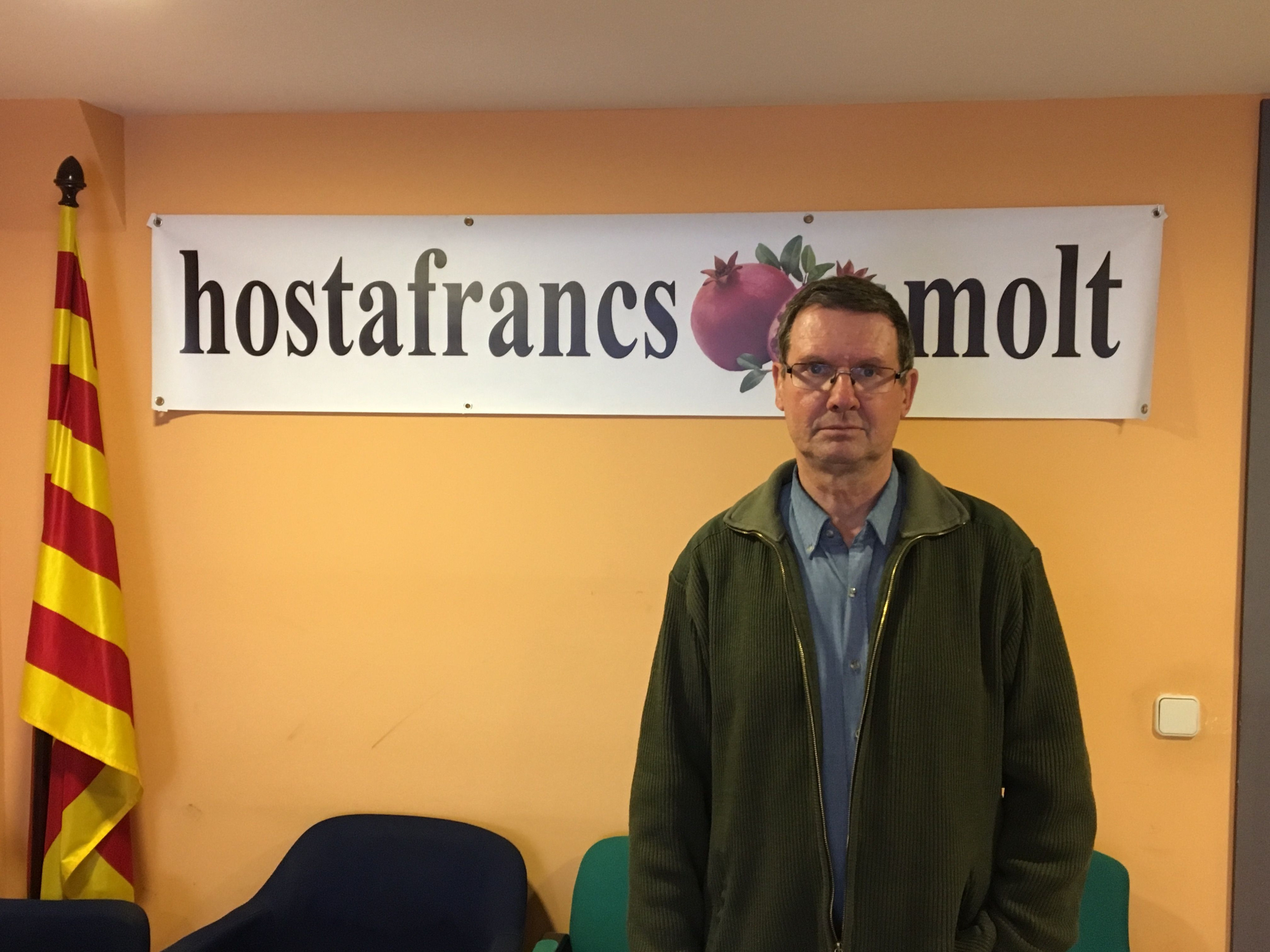 Jordi Clausell, presidente de la AVV de Hostafrancs / RP