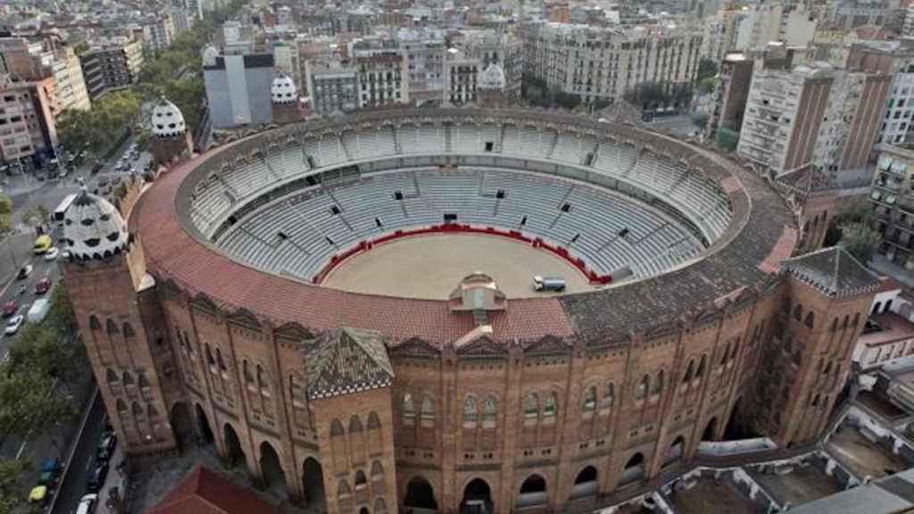 Vista aérea de La Monumental de Barcelona / EFE