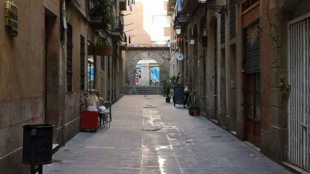 Calle de la Verge, en el Raval / G.A