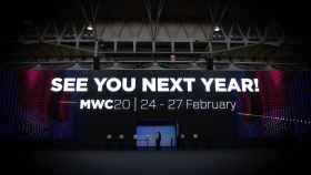 Cartel de clausura del Mobile World Congress Barcelona (MWC) de 2019 / EUROPA PRESS