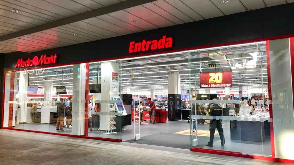 La tienda de MediaMarkt en el centro comercial Splau donde se inaugurará el Campus Store